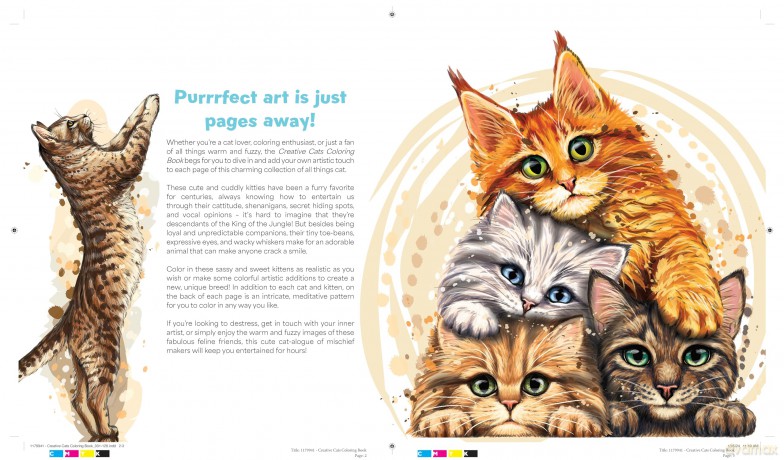 Creative Cats Coloring Book: Cat-tastic Kitties to Color - More Than 100 Pages to Color! (Chartwell Coloring Books) - Editors of Chartwell Books [KSIĄŻKA]