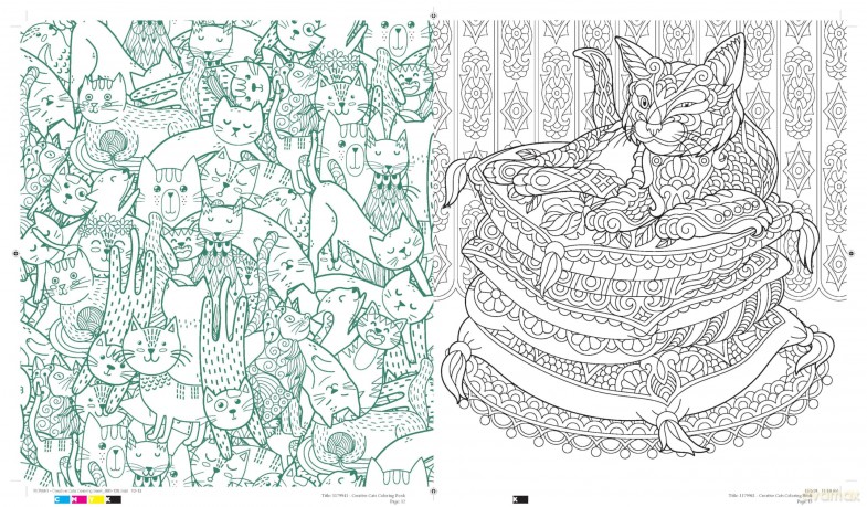 Creative Cats Coloring Book: Cat-tastic Kitties to Color - More Than 100 Pages to Color! (Chartwell Coloring Books) - Editors of Chartwell Books [KSIĄŻKA]