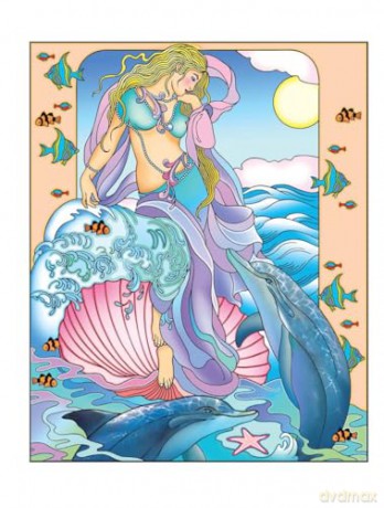 Creative Haven Gorgeous Goddesses Coloring Book (Adult Coloring Books: Fantasy) - Marty Noble [KSIĄŻKA]