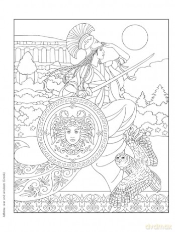 Creative Haven Gorgeous Goddesses Coloring Book (Adult Coloring Books: Fantasy) - Marty Noble [KSIĄŻKA]