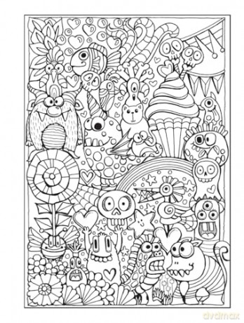 Creative Haven Haunted! Coloring Book: A World of Creepy and Cute - Angela Porter [KSIĄŻKA]