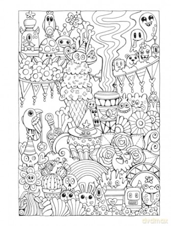 Creative Haven Haunted! Coloring Book: A World of Creepy and Cute - Angela Porter [KSIĄŻKA]
