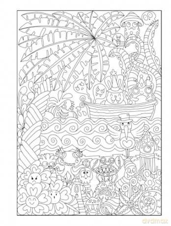 Creative Haven Haunted! Coloring Book: A World of Creepy and Cute - Angela Porter [KSIĄŻKA]