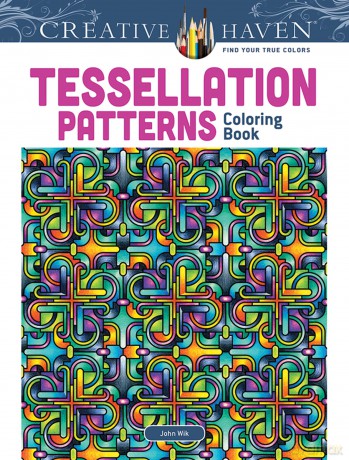 Creative Haven Tessellation Patterns Coloring Book - John Wik [KSIĄŻKA]