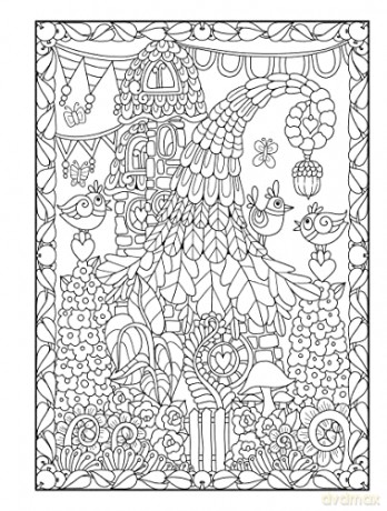 Creative Haven Whimsical Houses Coloring Book - Angela Porter [KSIĄŻKA]