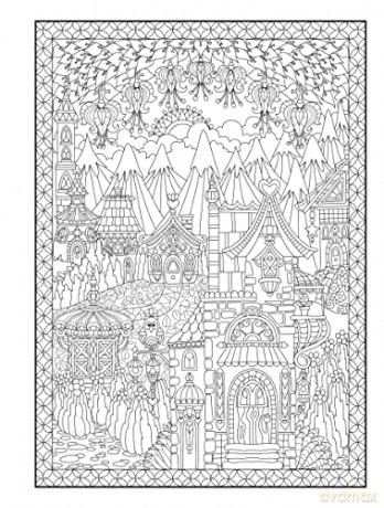 Creative Haven Whimsical Houses Coloring Book - Angela Porter [KSIĄŻKA]