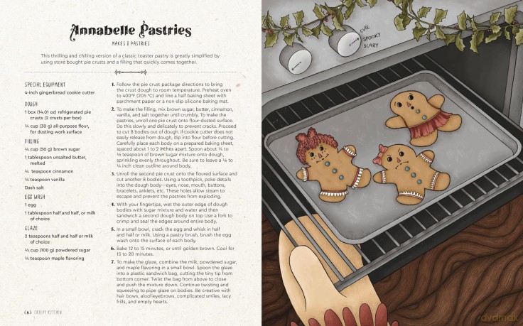 Creepy Kitchen: 60 Terror-rific Recipes That'll Possess Your Palette - Kim Kindelsperger [KSIĄŻKA]