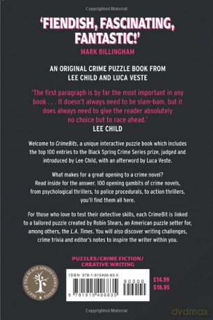 Crimebits: 100 Opening Gambits for Great Thrillers: Judged and Introduced by Lee Child and Luca Veste - Lee Child [KSIĄŻKA]