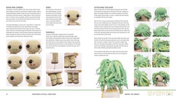 Crocheted Mythical Creatures: 15 Makes from Legends, Folklore and Fairytales - Jacki Donhou [KSIĄŻKA]