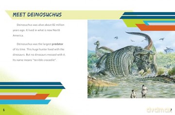 Crocodile vs Deinosuchus (Beastly Battles) - Charles C. Hofer [KSIĄŻKA]