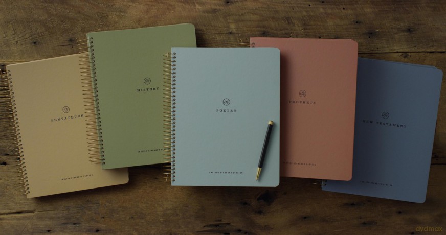 Crossway ESV Spiral-Bound Journaling Bible, Five-Volume Set (Hardcover): Esv Journaling Bible Set [KSIĄŻKA]
