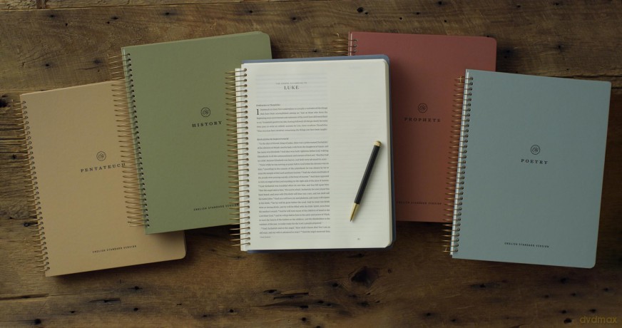 Crossway ESV Spiral-Bound Journaling Bible, Five-Volume Set (Hardcover): Esv Journaling Bible Set [KSIĄŻKA]