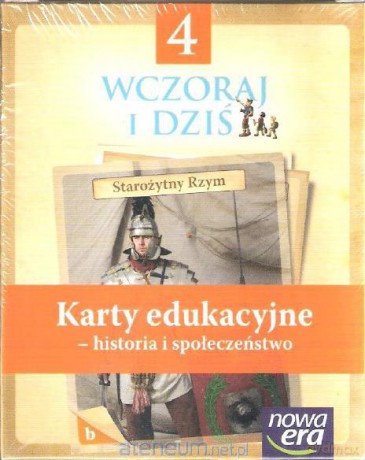 Historia SP 4 Wczoraj i Dziś Karty Edukacyjne [KSIĄŻKA]