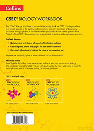 CSEC Biology Workbook (Collins CSEC Biology) - Anne Tindale [KSIĄŻKA]