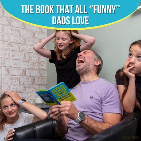 Dad Jokes For Embarrasing Dads Gift Book - Dad Joke Gifts - Bee Three Books [KSIĄŻKA]