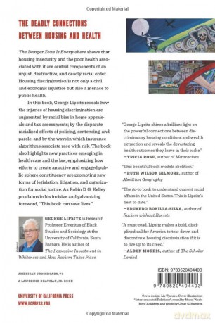 Danger Zone Is Everywhere: How Housing Discrimination Harms Health and Steals Wealth: 73 (American Crossroads) - George Lipsitz [KSIĄŻKA]