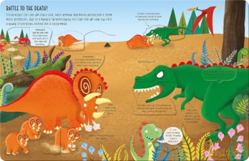 Dangerous Dinosaurs - Interactive History Book for Kids (Lift-the-flap History) - Joshua George [KSIĄŻKA]