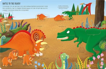 Dangerous Dinosaurs - Interactive History Book for Kids (Lift-the-flap History) - Joshua George [KSIĄŻKA]
