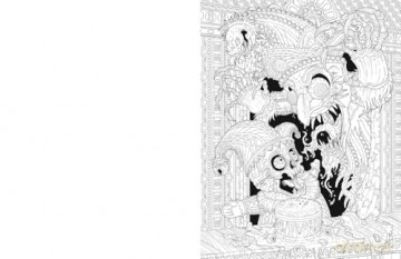 Dark Art Nightmare: A Menacing Colouring Book - François Gautier [KSIĄŻKA]