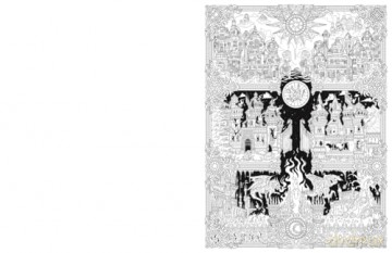 Dark Art Nightmare: A Menacing Colouring Book - François Gautier [KSIĄŻKA]