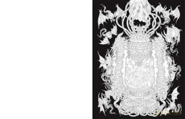 Dark Art Nightmare: A Menacing Colouring Book - François Gautier [KSIĄŻKA]