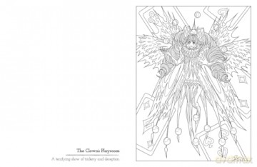 Dark Fairies: A Cursed Colouring Experience - Tabreth [KOMIKS]