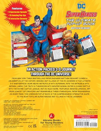 DC Super Heroes: The Ultimate Pop-Up Book - Matthew Reinhart [KSIĄŻKA]