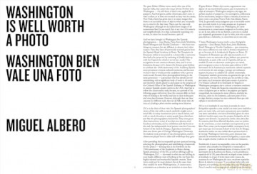 DC.ES: A Gaze at Washington D.C. by Five Spanish Photographers - Miguel Albero Suarez [KSIĄŻKA]