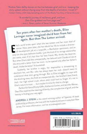 Dear Eliza: A Novel - Andrea J. Stein [KSIĄŻKA]