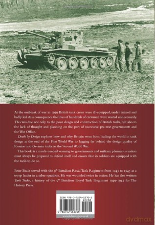 Death by Design: British Tank Development In The Second World War - Peter Beale [KSIĄŻKA]