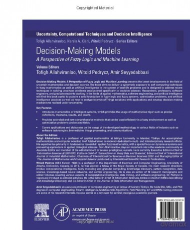 Decision-Making Models: A Perspective of Fuzzy Logic and Machine Learning (Uncertainty, Computational Techniques, and Decision Intelligence) - Allahviranloo [KSIĄŻKA]