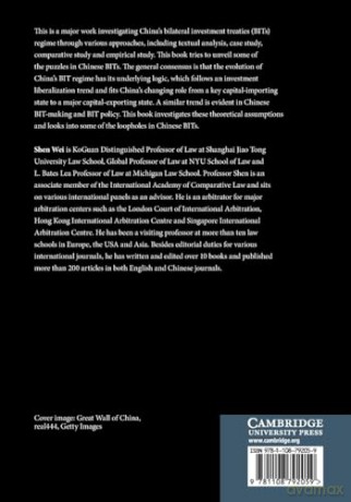 Decoding Chinese Bilateral Investment Treaties - Shen Wei [KSIĄŻKA]