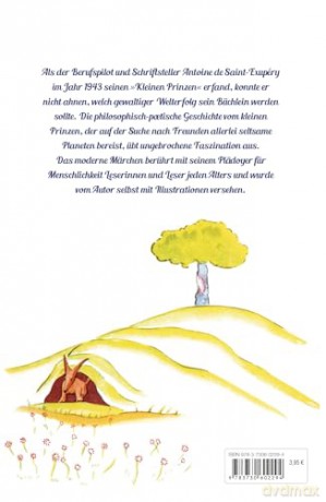Der Kleine Prinz (Mit den farbigen Zeichnungen des Verfassers) - Antoine de Saint-Exupéry [KSIĄŻKA]