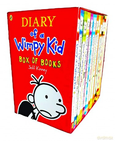 Diary of a Wimpy Kid Collection 12 Books Box Set - Jeff Kinney [KSIĄŻKA]