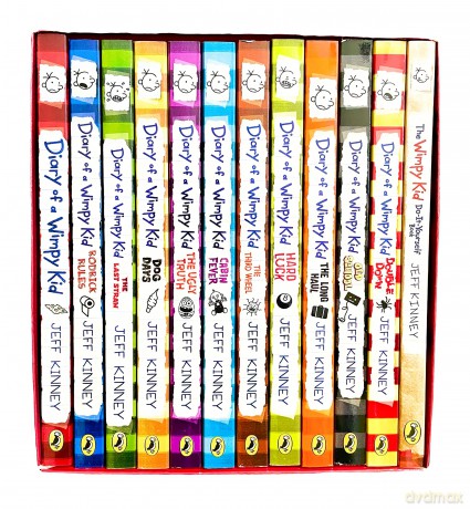 Diary of a Wimpy Kid Collection 12 Books Box Set - Jeff Kinney [KSIĄŻKA]