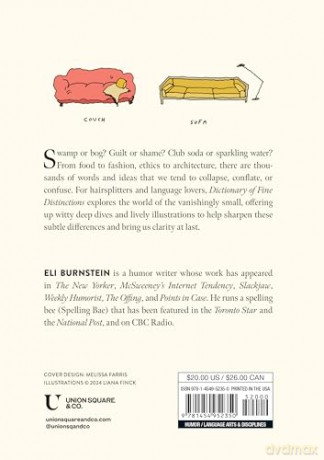 Dictionary of Fine Distinctions: Nuances, Niceties, and Subtle Shades of Meaning - Eli Burnstein [KSIĄŻKA]