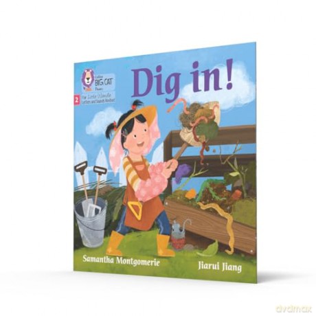Dig in!: Phase 2 Set 4 (Big Cat Phonics for Little Wandle Letters and Sounds Revised) - Samantha Montgomerie [KSIĄŻKA]