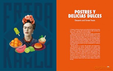 Dinner at Frida's: 90 Authentic Mexican Recipes Inspired by the Life and Art of Frida Kahlo - Gabriela Castellanos [KSIĄŻKA]