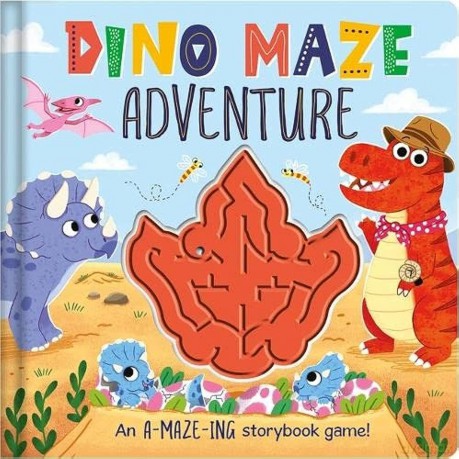 Dino Maze Adventure - Igloo Books [KSIĄŻKA]