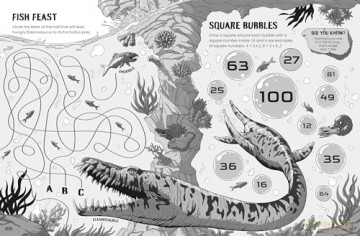 Dinosaur Puzzle Book (Puzzle Books) - Kirsteen Robson [KSIĄŻKA]