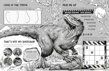 Dinosaur Puzzle Book (Puzzle Books) - Kirsteen Robson [KSIĄŻKA]