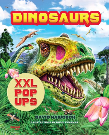 Dinosaurs XXL pop-ups - David Hawcock [KSIĄŻKA]