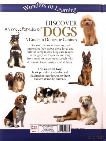 Discover an Encyclopedia of Dogs: A Guide to Domestic Canines (Wonders of Learning Padded Foil Book) [KSIĄŻKA]