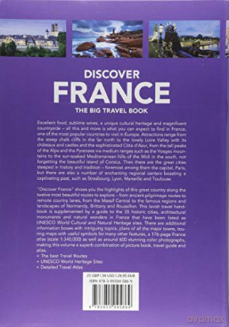 Discover France: The Big Travel Book [KSIĄŻKA]