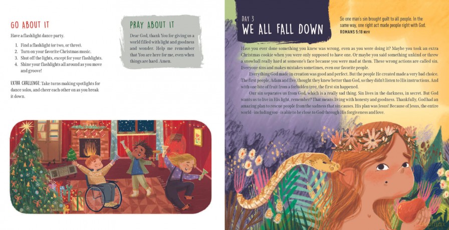 Discovering Christmas: A 25-Day Advent Devotional with Activities for Kids - Amanda Jass [KSIĄŻKA]