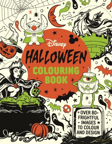 Disney Halloween Colouring Book: Over 80 spooky images to colour and design - Walt Disney [KSIĄŻKA]