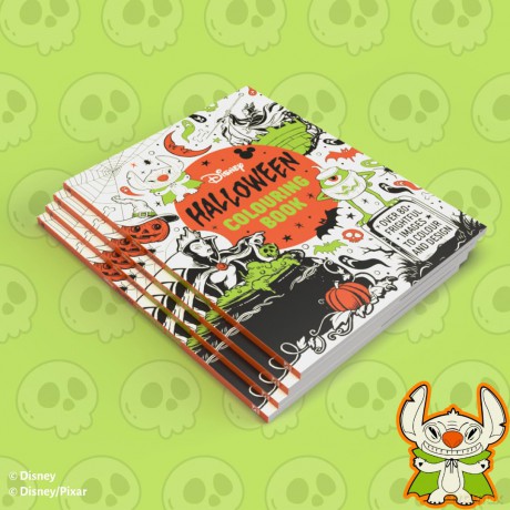 Disney Halloween Colouring Book: Over 80 spooky images to colour and design - Walt Disney [KSIĄŻKA]