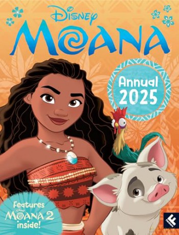 Disney Moana Annual 2025: Join Moana for a magical adventure. The perfect gift for fans of the hit movie. - Disney [KSIĄŻKA]