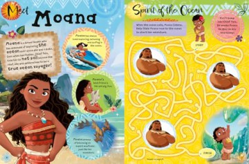 Disney Moana Annual 2025: Join Moana for a magical adventure. The perfect gift for fans of the hit movie. - Disney [KSIĄŻKA]