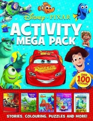 Disney Pixar - Mixed: Activity Mega Pack (Wallet of Wonder Disney) - autumn (AUU29) [KSIĄŻKA]